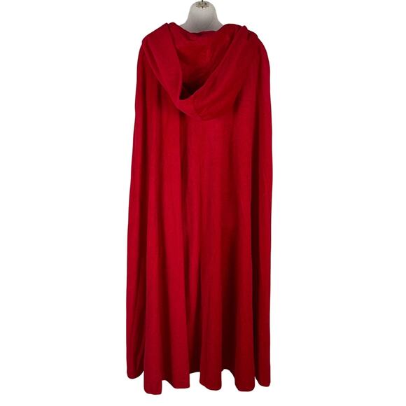 Vintage Quality LONG HOODED CAPE Goth Devil Vampire Christmas Halloween Costume - Picture 2 of 6